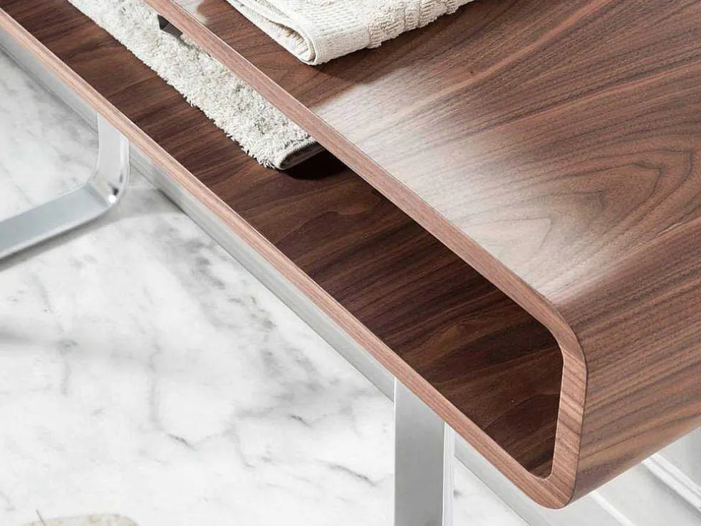 Notenhouten Console Met Opbergruimte 3000 Angel Cerda
