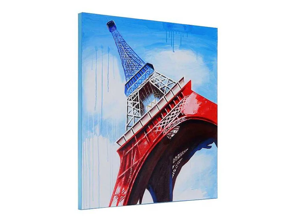 Olieverfschilderij Eiffeltoren Handgeschilderd