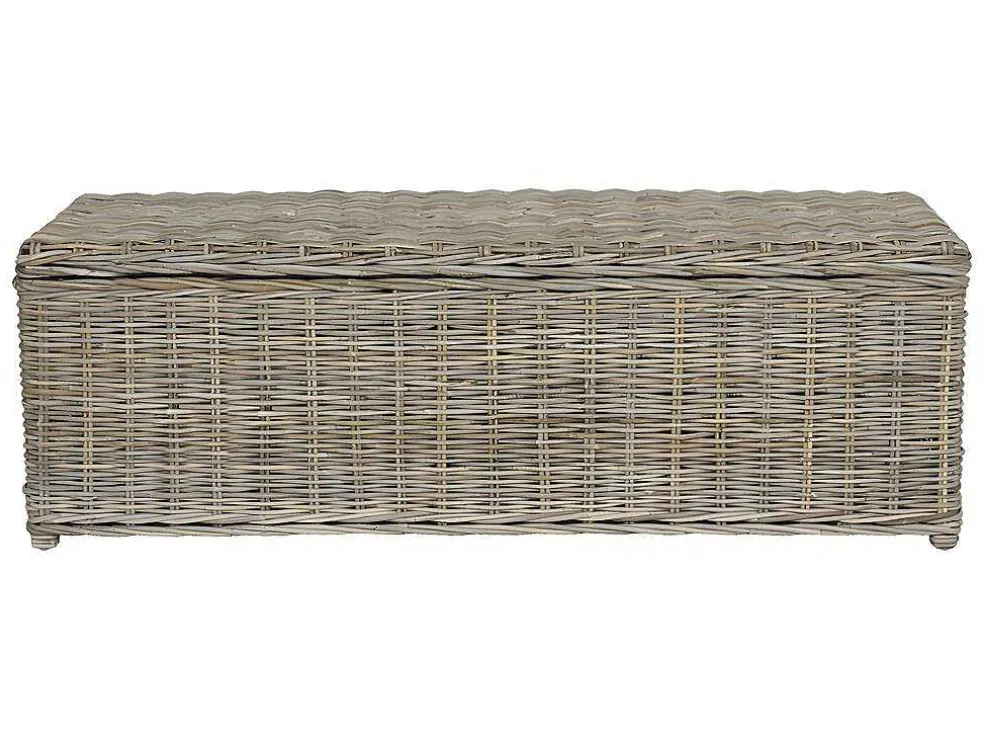 Opbergruimte Van Kubu Gao - L130 X D45 X H44 Cm - Natuurlijk Grijs