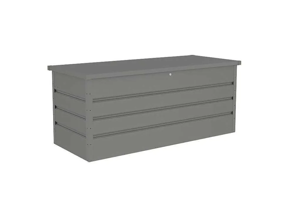 Opbergruimte Voor Tuin Van Grijs Gegalvaniseerd Staal - 750L - Tomaso