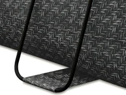 Ovaal Donkergrijs Buizenzwembad Met Visgraatmotief En Filterpomp Met Patroon - L424 X D250 X H100 Cm - Salamanque