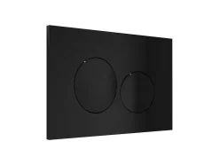 Pakket Zwevend Toilet Mat Zwart Met Frame En Drukplaat - Javoine