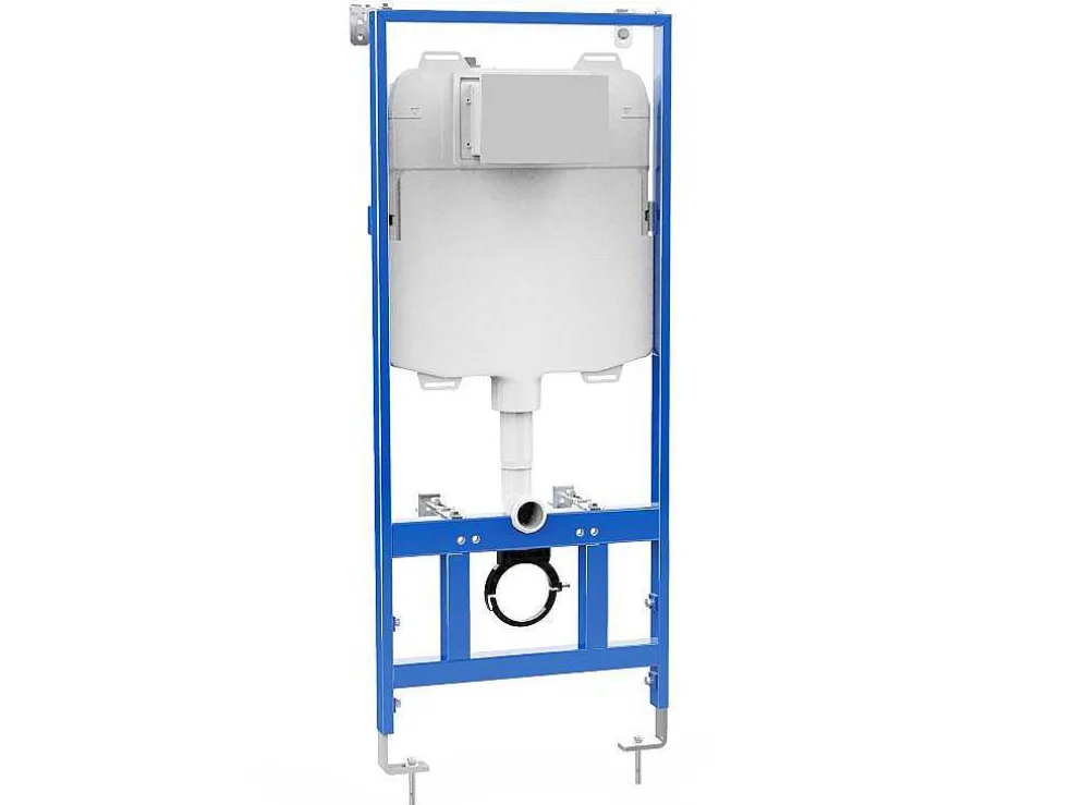 Pakket Zwevend Toilet Mat Zwart Met Frame En Drukplaat - Javoine