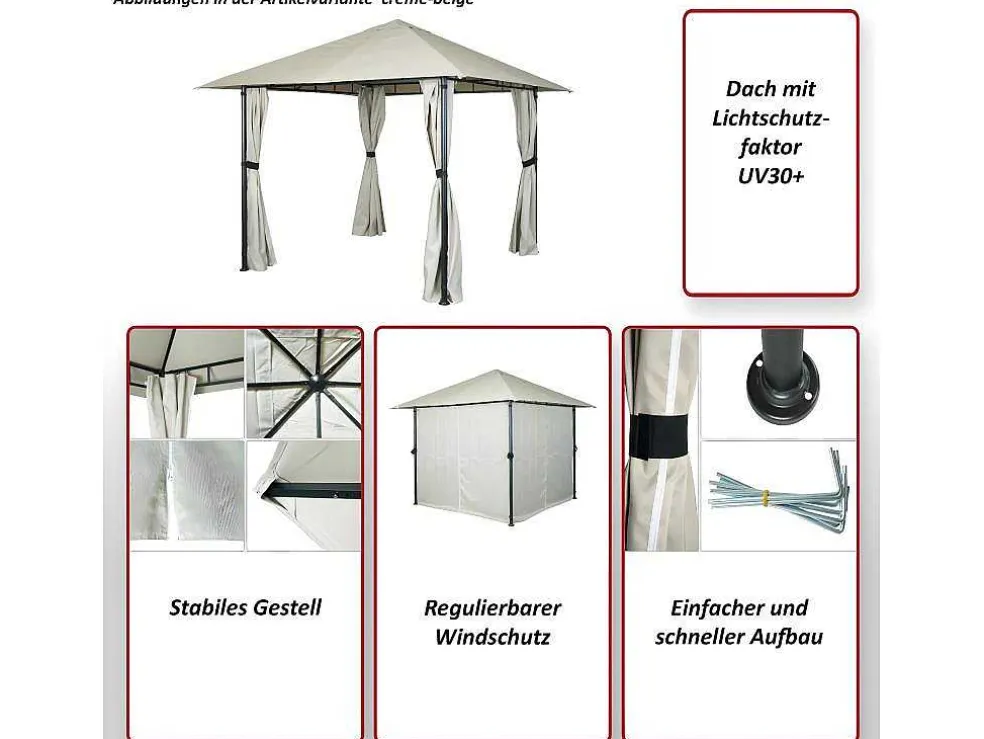 Pergola Mcw-J63, Antraciet