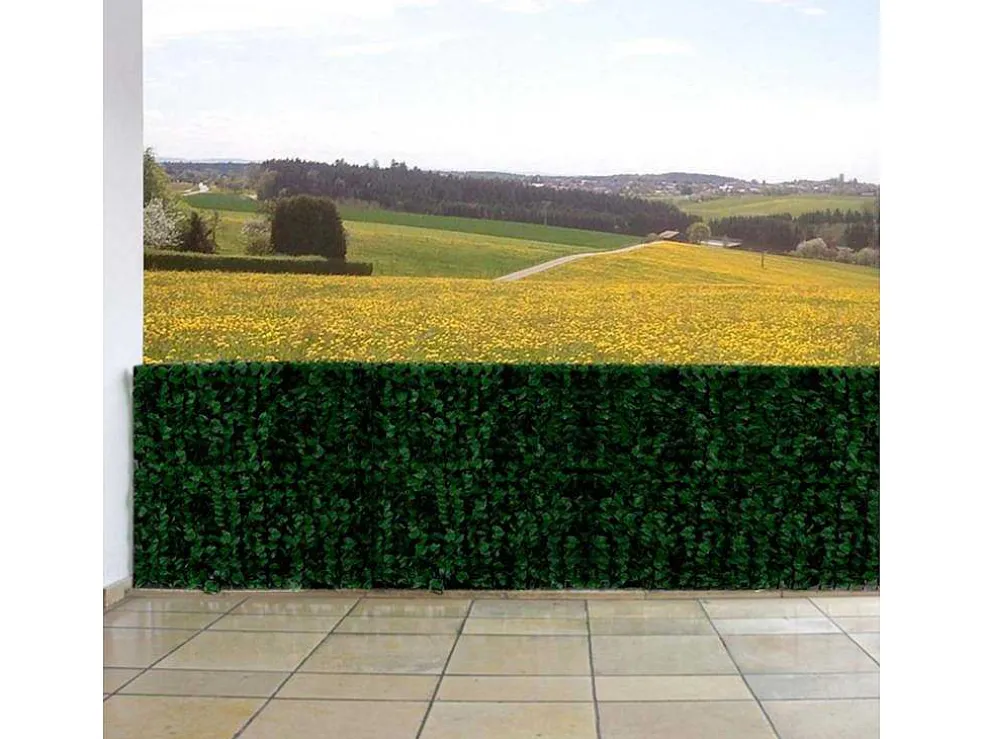 Privacyscherm Balkon N77 Ii Blad, 500X150Cm Donker Blad