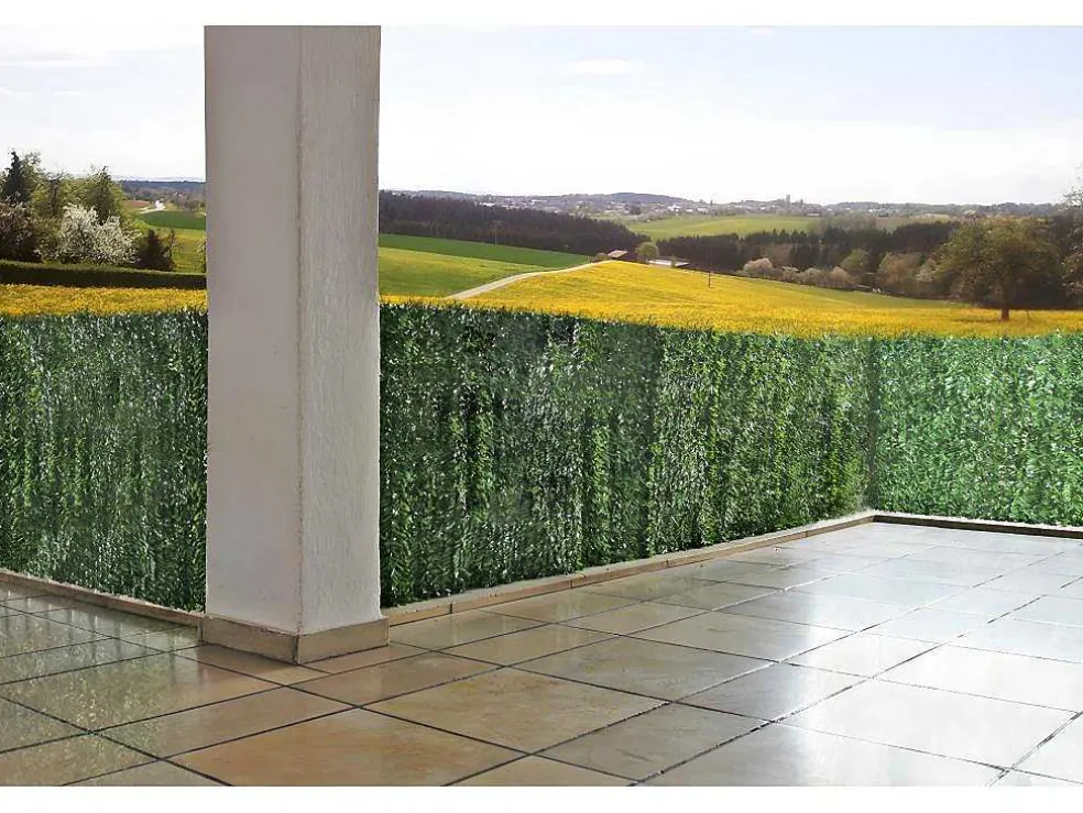 Privacyscherm Balkon N77 Ii Blad, 500X100Cm Licht Spar