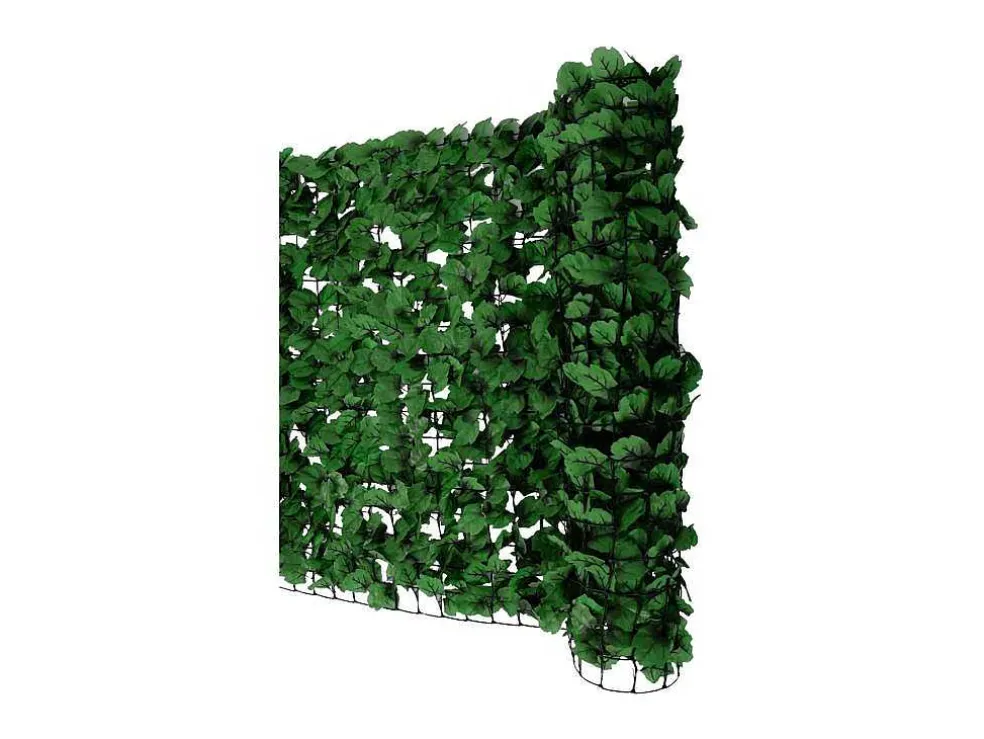 Privacyscherm Balkon N77 Ii Blad, 300X100Cm Donker Blad