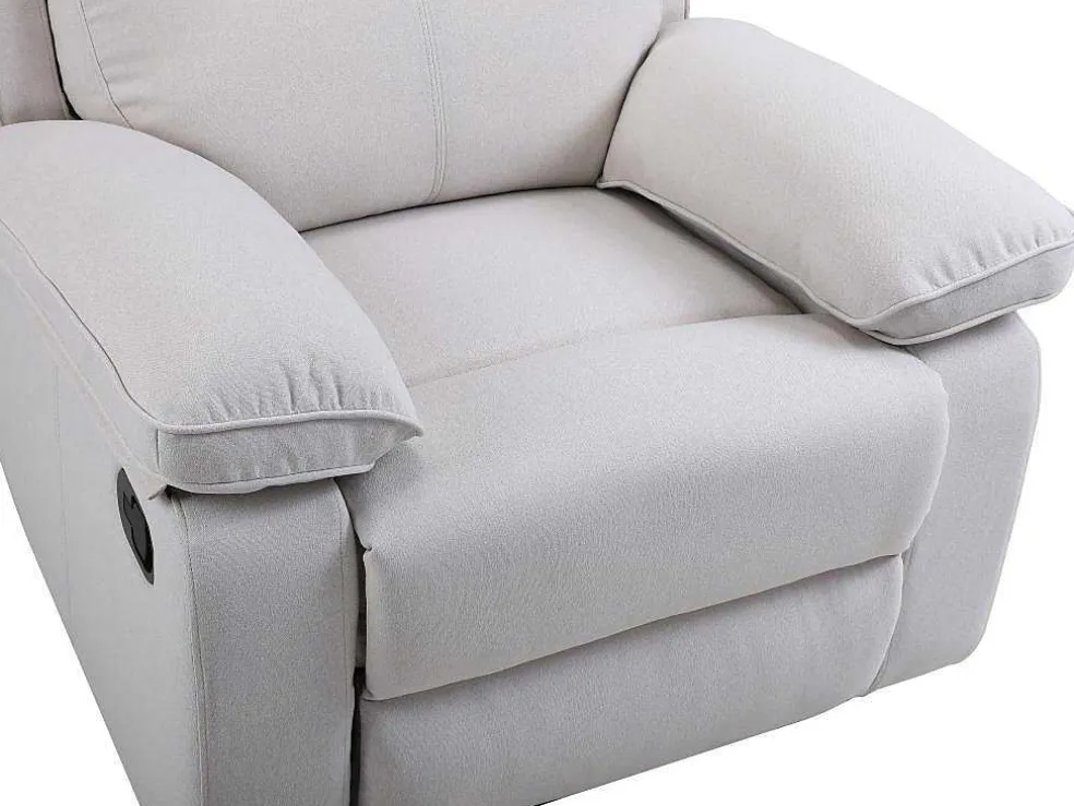 Relaxfauteuil Van Beige Stof Lana