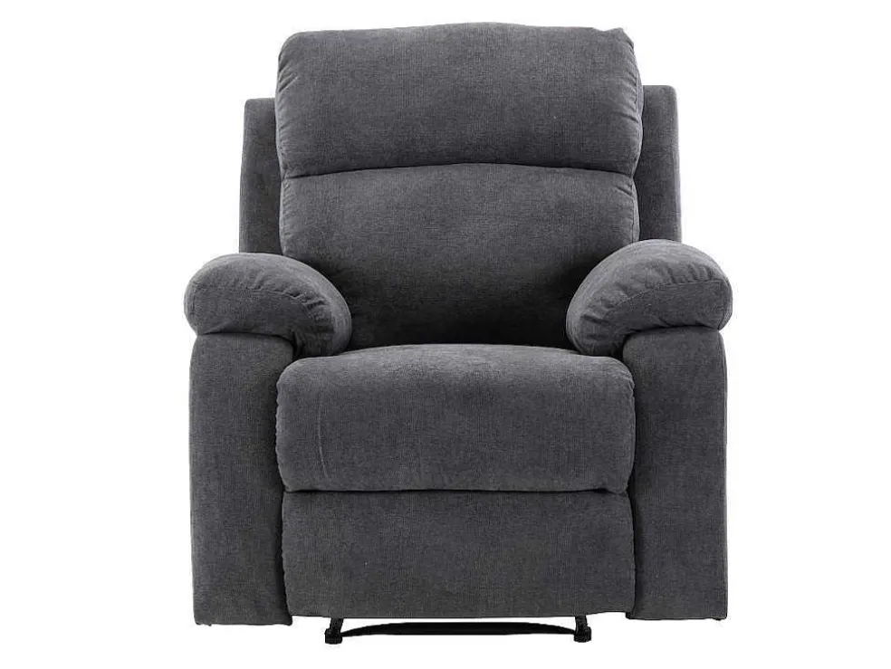 Relaxfauteuil Van Stof Tolzano - Antraciet