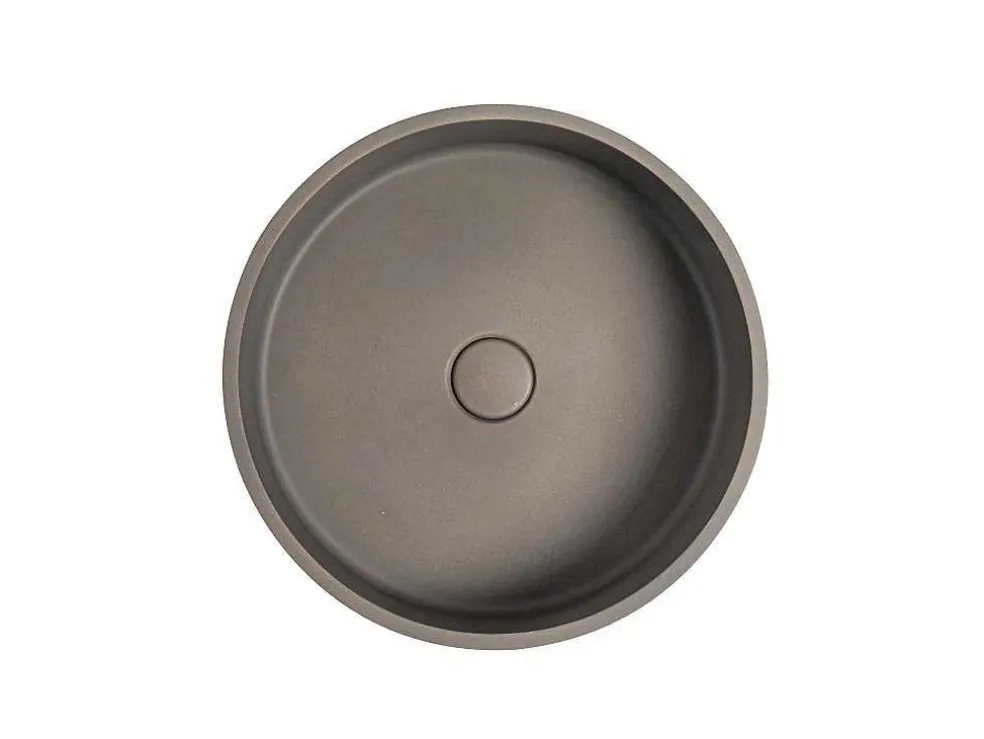 Ronde Wastafel Om Te Plaatsen Van Beton - 39 Cm - Dukat