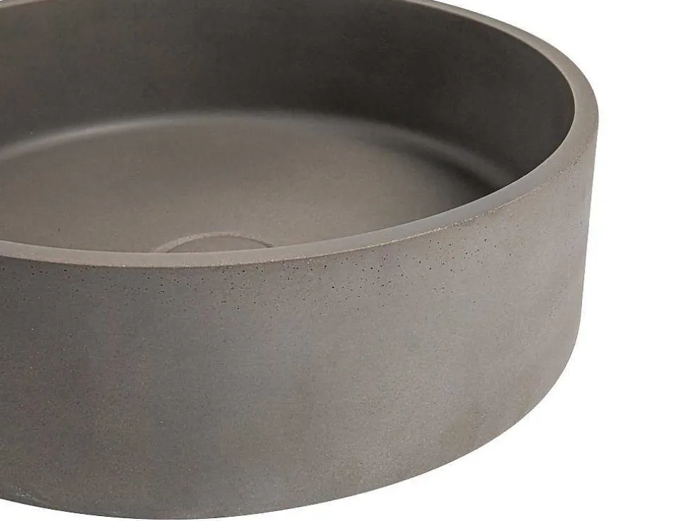 Ronde Wastafel Om Te Plaatsen Van Beton - 39 Cm - Dukat