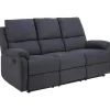 Sabel Bank 3 Persoons Relaxfauteuil Grijs.