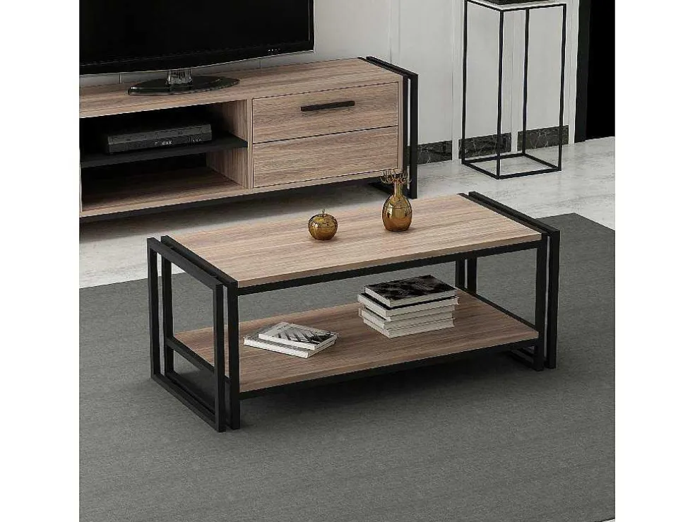 Salontafel Carmela, Walnoten, 102X45X40 Cm, Epikasa