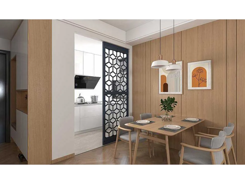 Scheidingswand Verzinkt Staal L88 X H245 Cm Antraciet - Verstelbare Hoogte - Lateri
