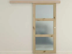 Schuifdeur Acosta Met 3 Ramen - H205Xb93 Cm - Mdf