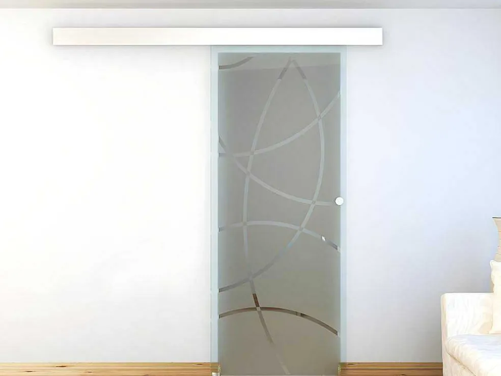 Schuifdeur In Opbouw Heidi - H205 X L83 Cm - Gehard Glas
