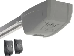 Sectionale Garagedeur Met Cassettes - Wit - Met Ramen - Met Somfy-Motor - Caopas