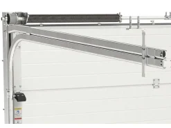 Sectionale Garagedeur Met Somfy Motor Cassette Centrale Deur Wit - Caopas