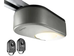 Sectionale Garagedeur Met Somfy Motor Cassette Centrale Deur Wit - Caopas