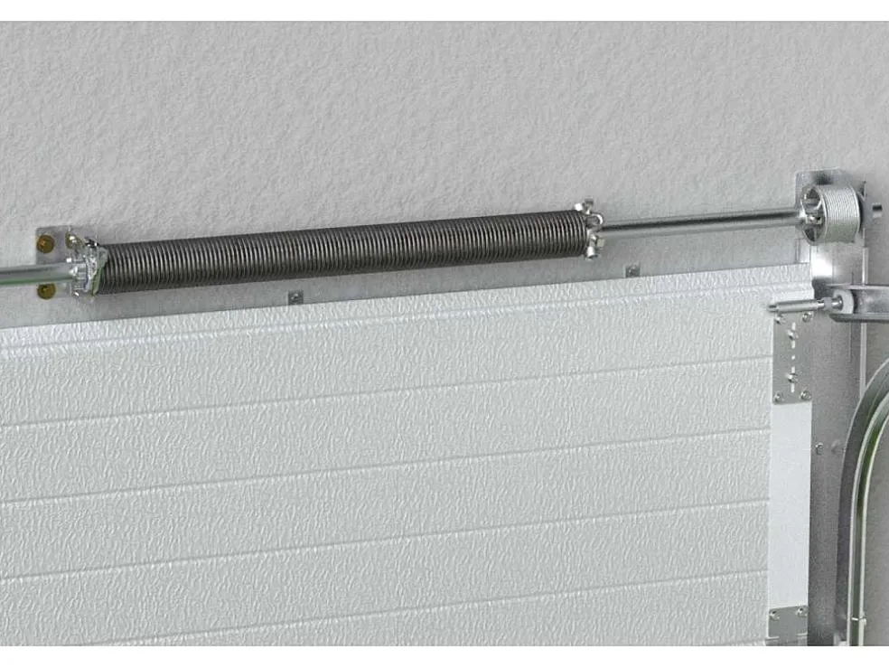 Sectionale Garagedeur Met Witte Cassette En Somfy Motor - Caopas