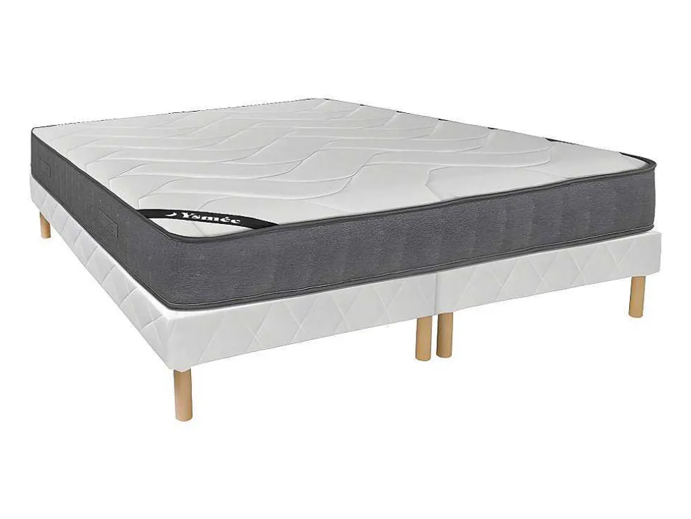 Set Bedbodem + Matras Met Pocketveren En Vormgeheugen Babylone Van Dreamea 23 Cm Dik - 180 X 200 Cm
