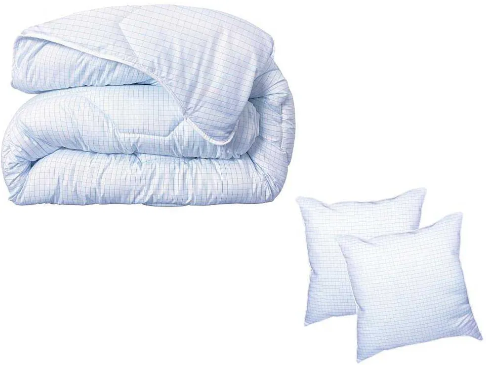 Set Dodo Dekbed 220 X 240 Cm + 2 Hoofdkussens 60 X 60 Cm - Totale Bescherming Tegen Huismijt - Ange Gardien