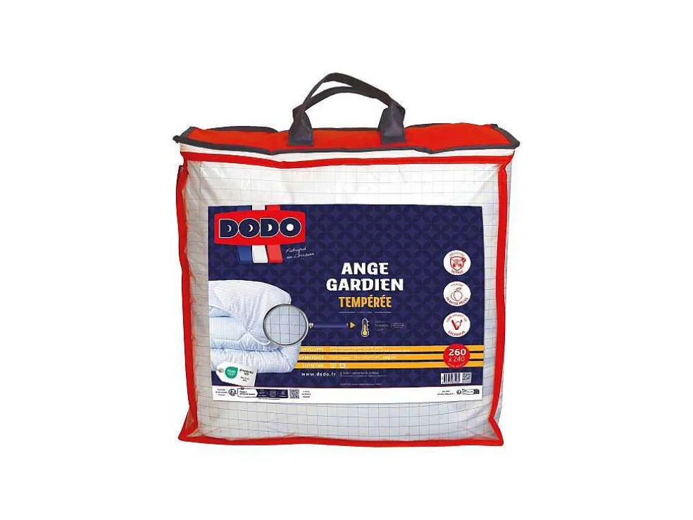 Set Dodo Dekbed 240 X 260 Cm + 2 Hoofdkussen 60 X 60 Cm - Totale Bescherming Tegen Huismijt - Ange Gardien