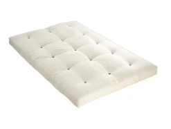 Set Lattenbodem + Futon 140 X 190 Cm - 100% Katoen - Shiva Van Dreamea - Beige