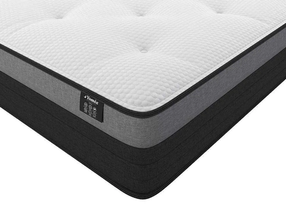 Set Lattenbodem + Matras 1118 Pocketveren Met Ventilatieband Airplay Van Dreamea Play Dikte 24 Cm - 180 X 200 Cm