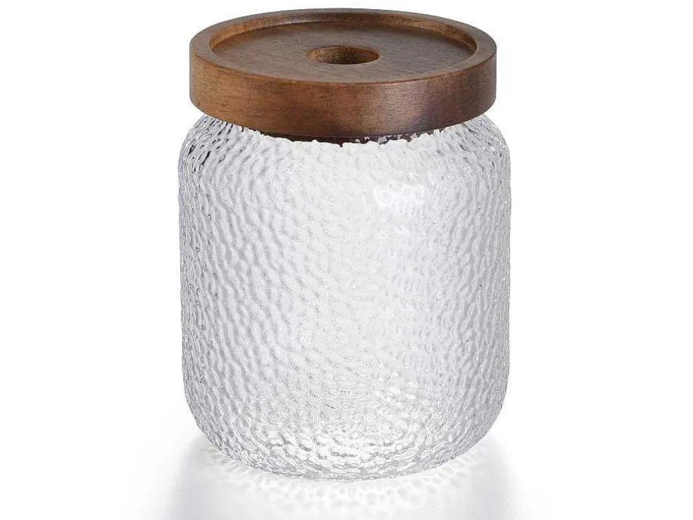 Set Van 3 Conservepotten Voor Voedingswaren - 3 Afmetingen - Glas - Transparant - Festini