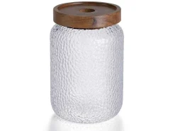 Set Van 3 Conservepotten Voor Voedingswaren - 3 Afmetingen - Glas - Transparant - Festini