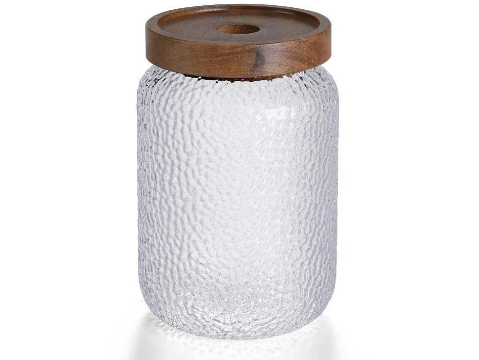Set Van 3 Conservepotten Voor Voedingswaren - 3 Afmetingen - Glas - Transparant - Festini