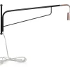 Set Van 2 Hangende Wandlampen - Metaal - L65 X D10 X H25 Cm - Zwart En Koperkleurig - Colwood.