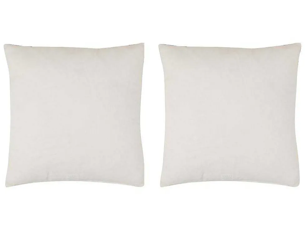 Set Van 2 Katoenen Kussens Met Bloemmotief - 45 X 45 Cm - Veelkleurig - Bariola