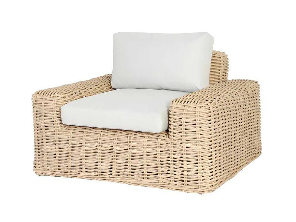 Set Van 2 Tuinstoelen Obidos Van Gevlochten Hars