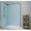 Set Van Twee Douchewandpanelen Inclusief Profielen- L90Cm X L120Cm X H210 Cm