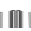 Set Van Twee Douchewandpanelen Inclusief Profielen - L90Cm X L120Cm X H210 Cm