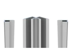 Set Van Twee Douchewandpanelen Inclusief Profielen - L90Cm X L120Cm X H210 Cm