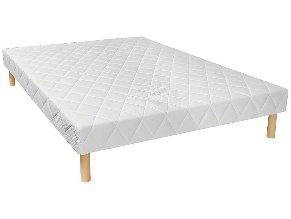 Set 140 X 200 Cm Bedbodem + Matras Met Pocketveren - Ambracie Van Ysmee