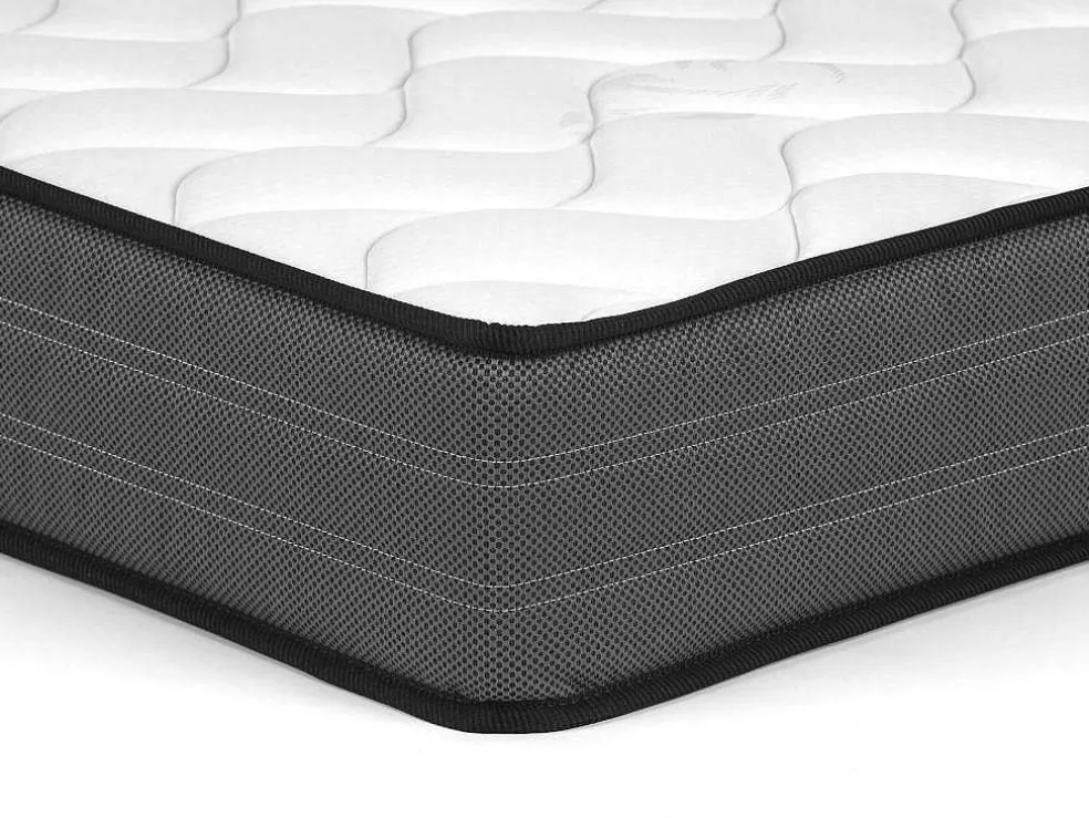 Set 140 X 200 Cm Bedbodem + Matras Met Pocketveren - Ambracie Van Ysmee