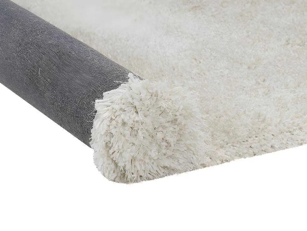Shaggy Hoogpolig Vloerkleed In Microvezel - 120 X 170 Cm - Wit - Harvey
