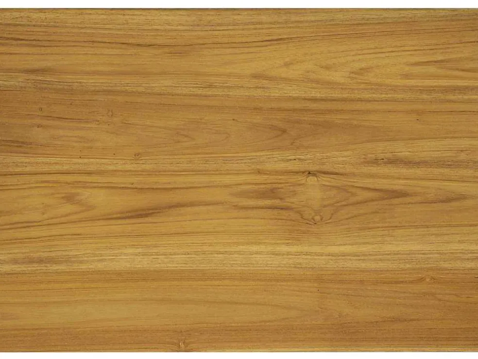 Sidetable Met 3 Lades In Teak - Kleur: Houtlook - Wekea