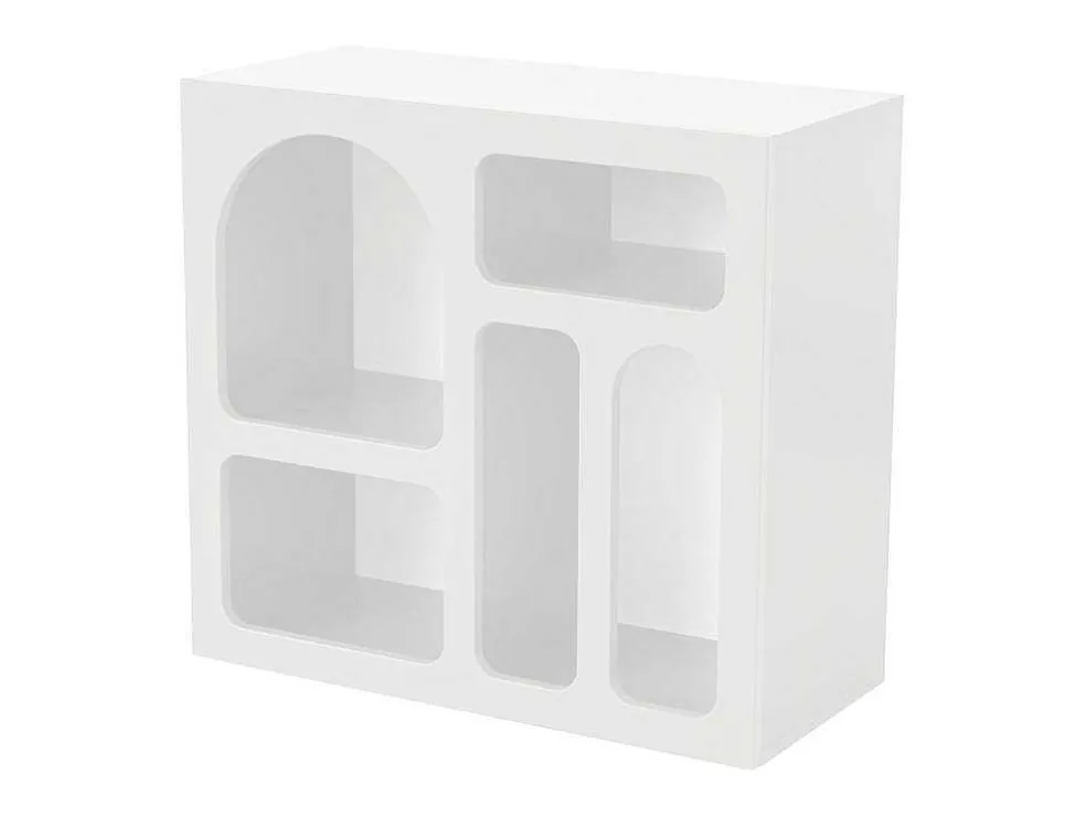 Sidetable Met 5 Nissen - Wit - Luela