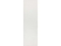 Sisal Tapijt, Loper Timo 5979 Buitenshuis Kader Wit 60X300 Cm