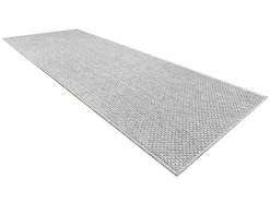 Sisal Tapijt, Loper Timo 6272 Buitenshuis Grijskleuring 80X250 Cm