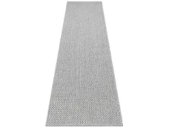 Sisal Tapijt, Loper Timo 6272 Buitenshuis Grijskleuring 80X250 Cm