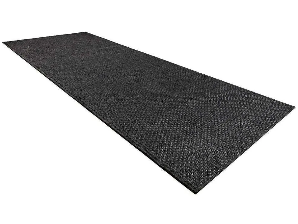 Sisal Tapijt, Loper Timo 0000 Buitenshuis Zwart 70X250 Cm