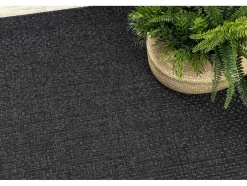 Sisal Tapijt Timo 0000 Buitenshuis Zwart 140X190 Cm