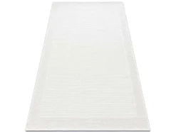 Sisal Tapijt Timo 5979 Buitenshuis Kader Wit 160X220 Cm