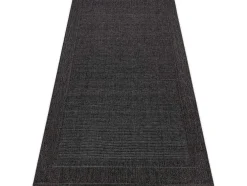 Sisal Tapijt Timo 5000 Buitenshuis Kader Zwart 80X150 Cm